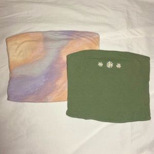 ‼️SOLD‼️ Hollister Reversible Tube Top Bundle
